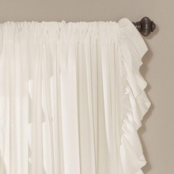 Lush Decor Reyna Ruffle Window Curtain Panel Set - Image 3
