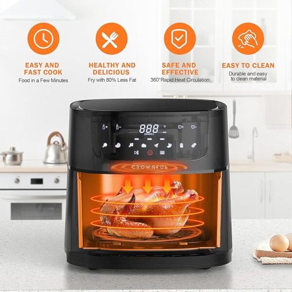Small Footprint Airfryer