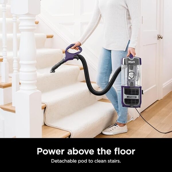 Shark ZD201 Lift-Away Upright Vacuum with Powerfins, Self-Cleaning Brushroll - Image 3