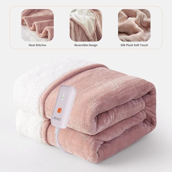 GOTCOZY Heated Blanket Electric Throw - Image 2