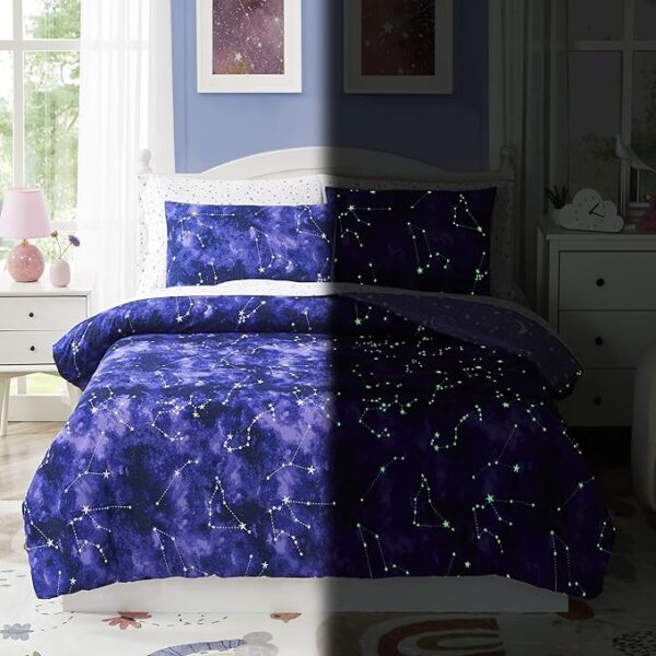 Twin Comforter Set with Sheets - 5 Pieces Kids Twin Bedding Sets for Boys - Image 5