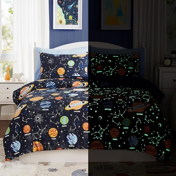 Twin Comforter Set with Sheets - 5 Pieces Kids Twin Bedding Sets for Boys