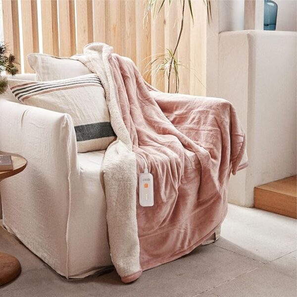 GOTCOZY Heated Blanket Electric Throw