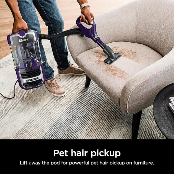 Shark ZD201 Lift-Away Upright Vacuum with Powerfins, Self-Cleaning Brushroll - Image 2