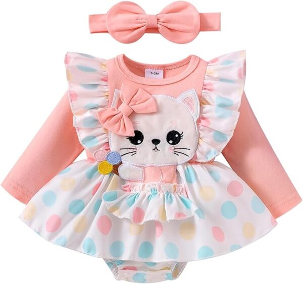 Baby Girl Clothes Fall Winter Newborn Romper Outfits