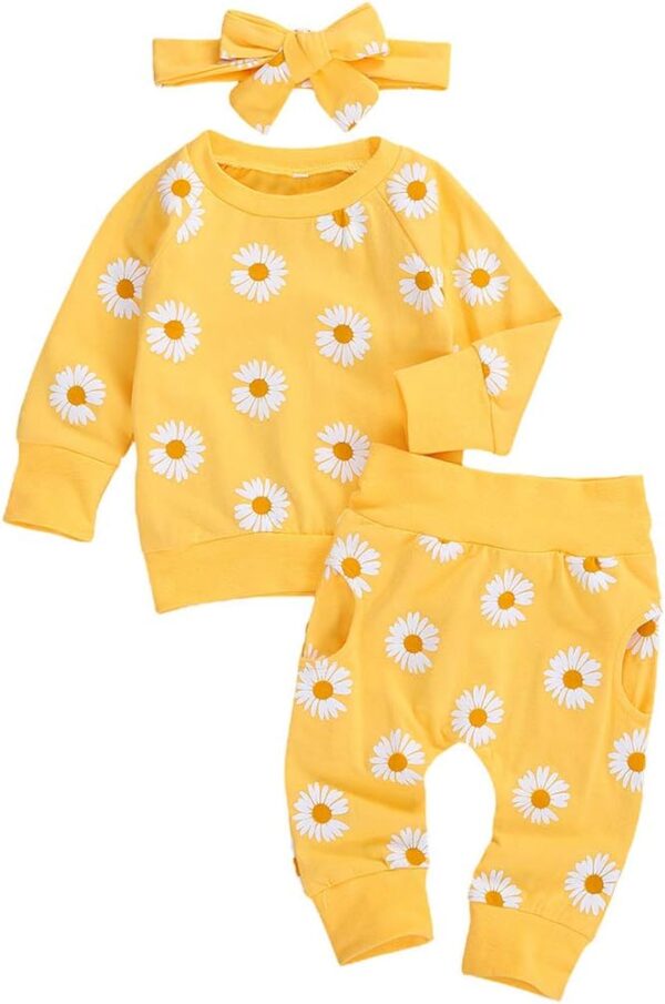 Newborn Infant Baby Girl Clothes Set - Image 2