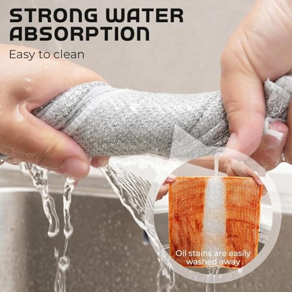 Multipurpose Wire Dishwashing Rags - Image 2