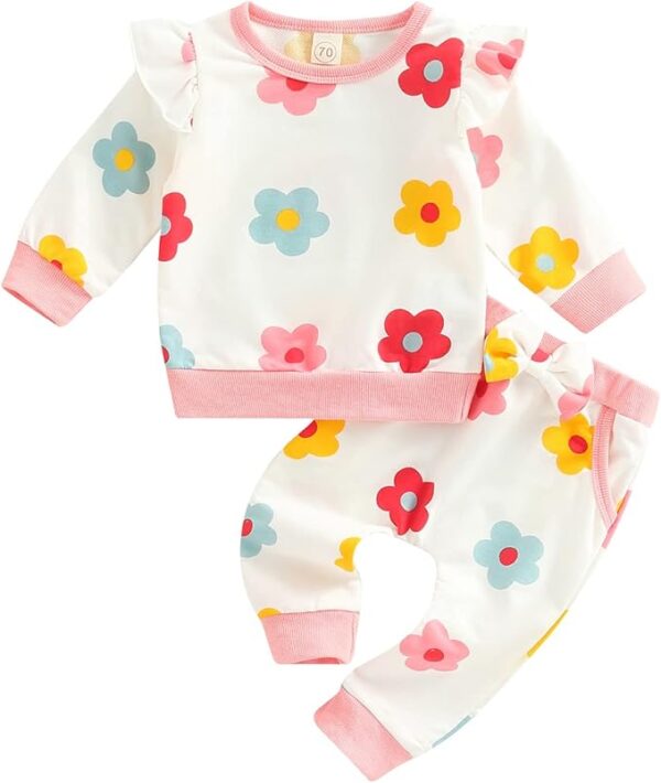 Newborn Infant Baby Girl Clothes Set - Image 3