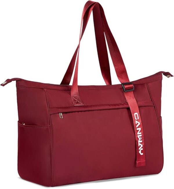 CANWAY Large Travel Tote Bag - Weekender Duffle Bag for Women