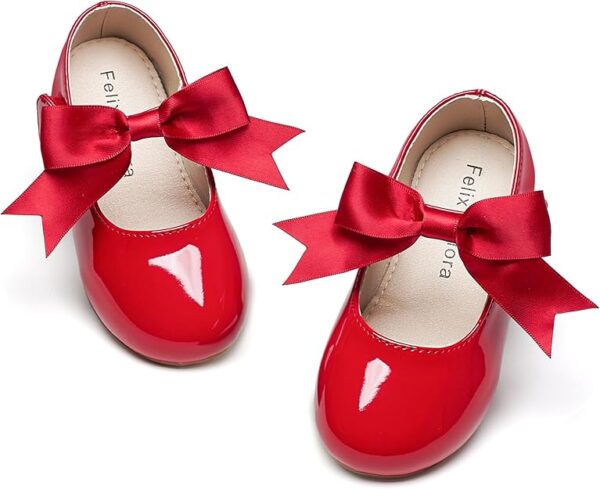 Felix & Flora Toddler Flower Girl Dress Shoes