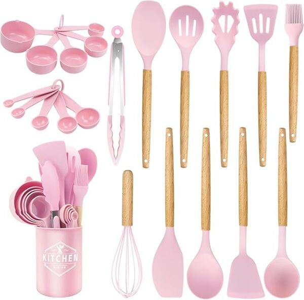 22 Pcs Silicone Kitchen Cooking Utensils Set