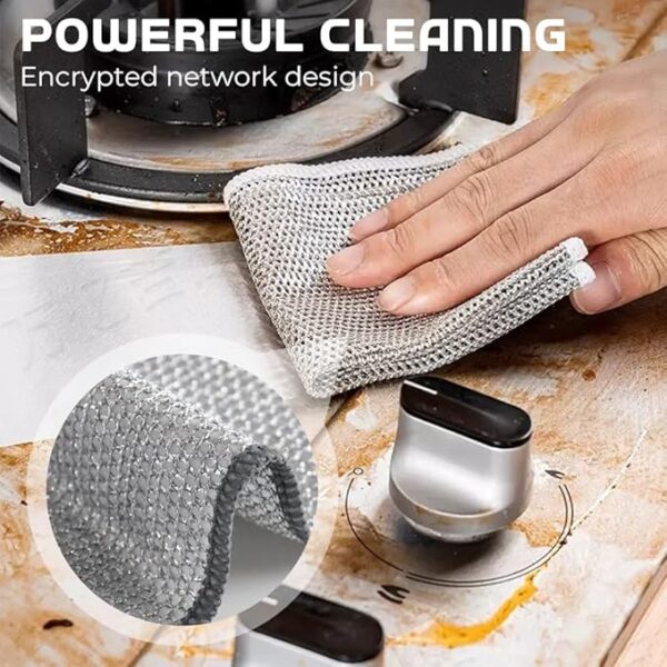 Multipurpose Wire Dishwashing Rags - Image 4