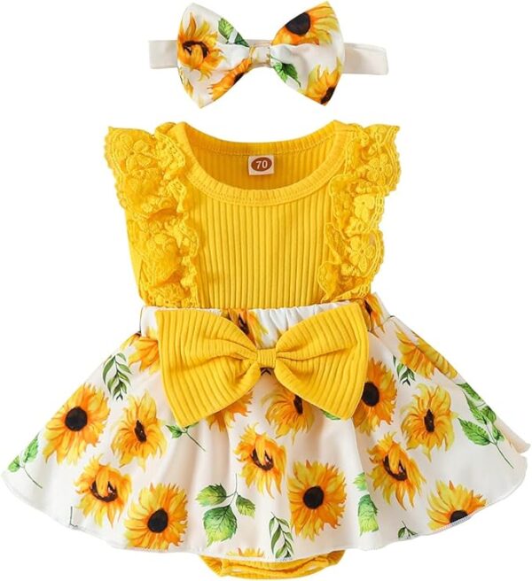 Baby Girl Clothes Newborn Romper Dress