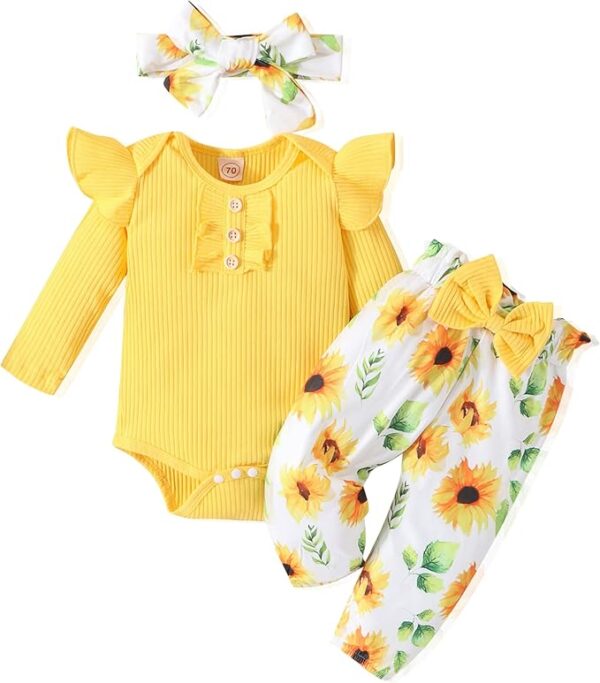 Baby Girl Clothes Newborn Infant Outfits - Image 4