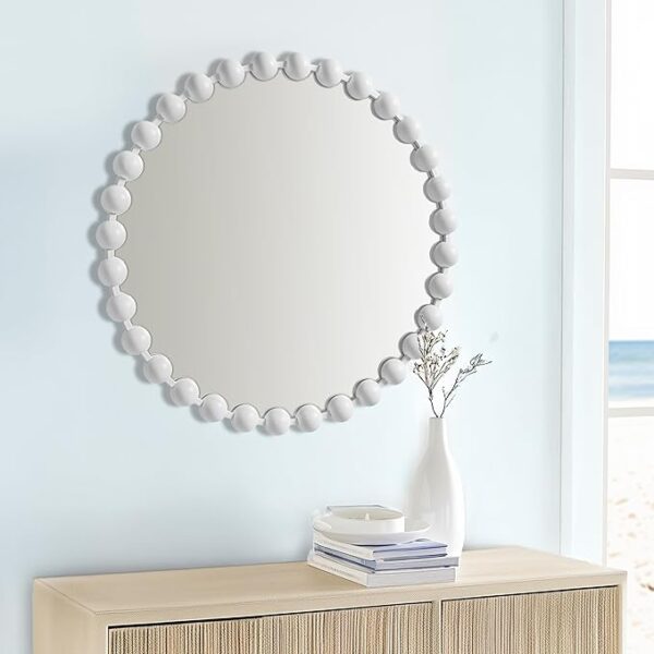 MADISON PARK SIGNATURE  Frame Round Mirror - Image 4