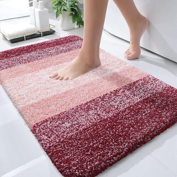 Machine Washable Bath Mats for Bathroom Floor - Image 3