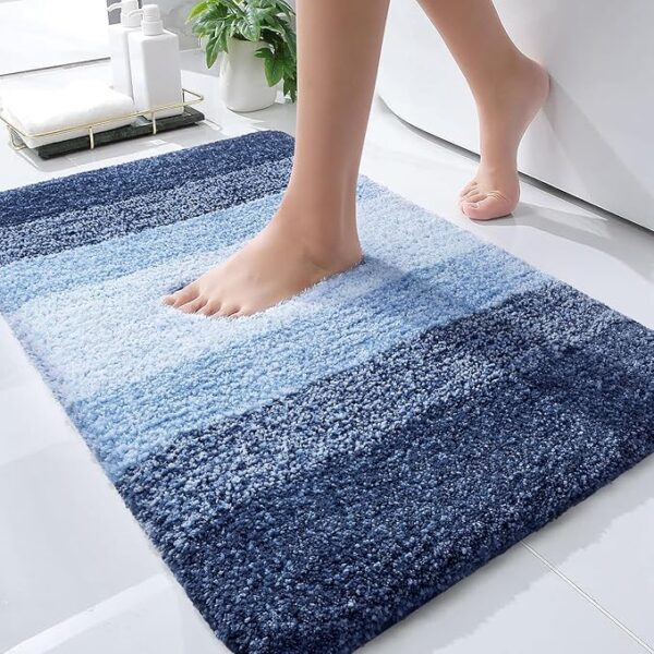 Machine Washable Bath Mats for Bathroom Floor - Image 2