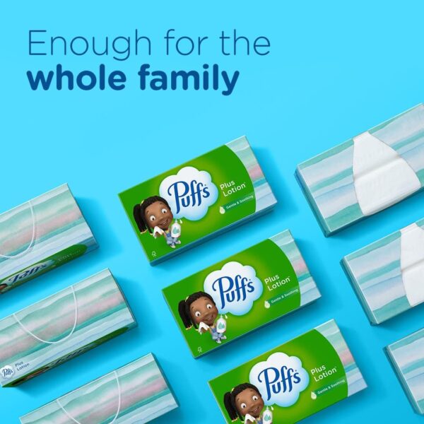 Puffs Plus Lotion Facial Tissues - Image 5
