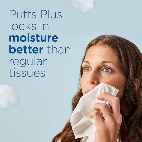 Puffs Plus Lotion Facial Tissues - Image 3