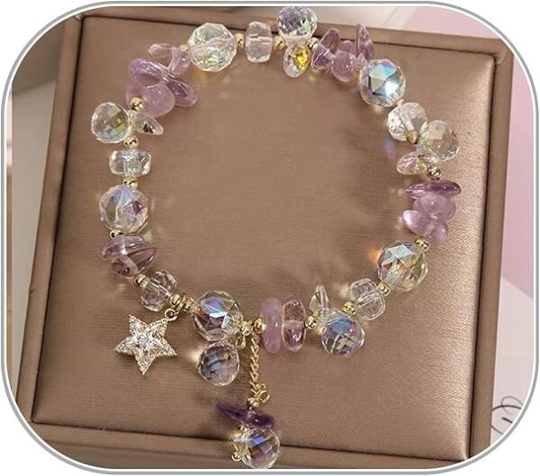 Amethyst Gemstone Bracelet for Women - Image 3