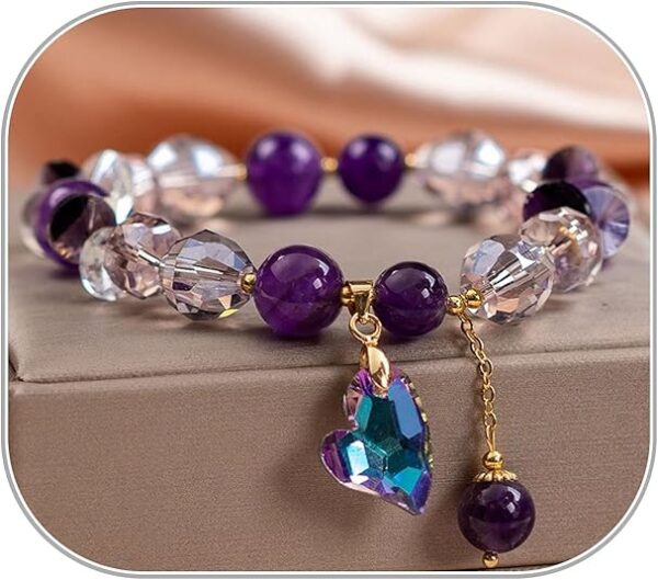 Amethyst Gemstone Bracelet for Women - Image 4